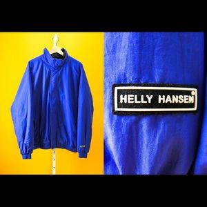 Royal Blue HELLY HANSEN Windbreaker Snow Jacket